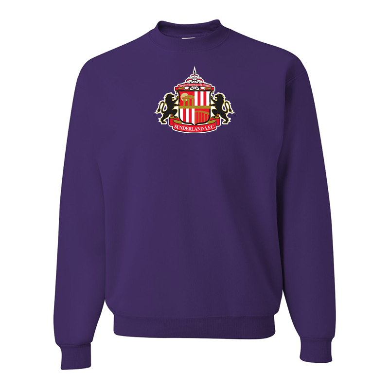 Men's  Sunderland AFC Soccer JERZEES NuBlend Crewneck Sweatshirt